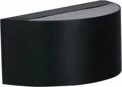 Luxform Arc - Tuinwandlamp - Oplaadbare USB LED Lamp - Zwart