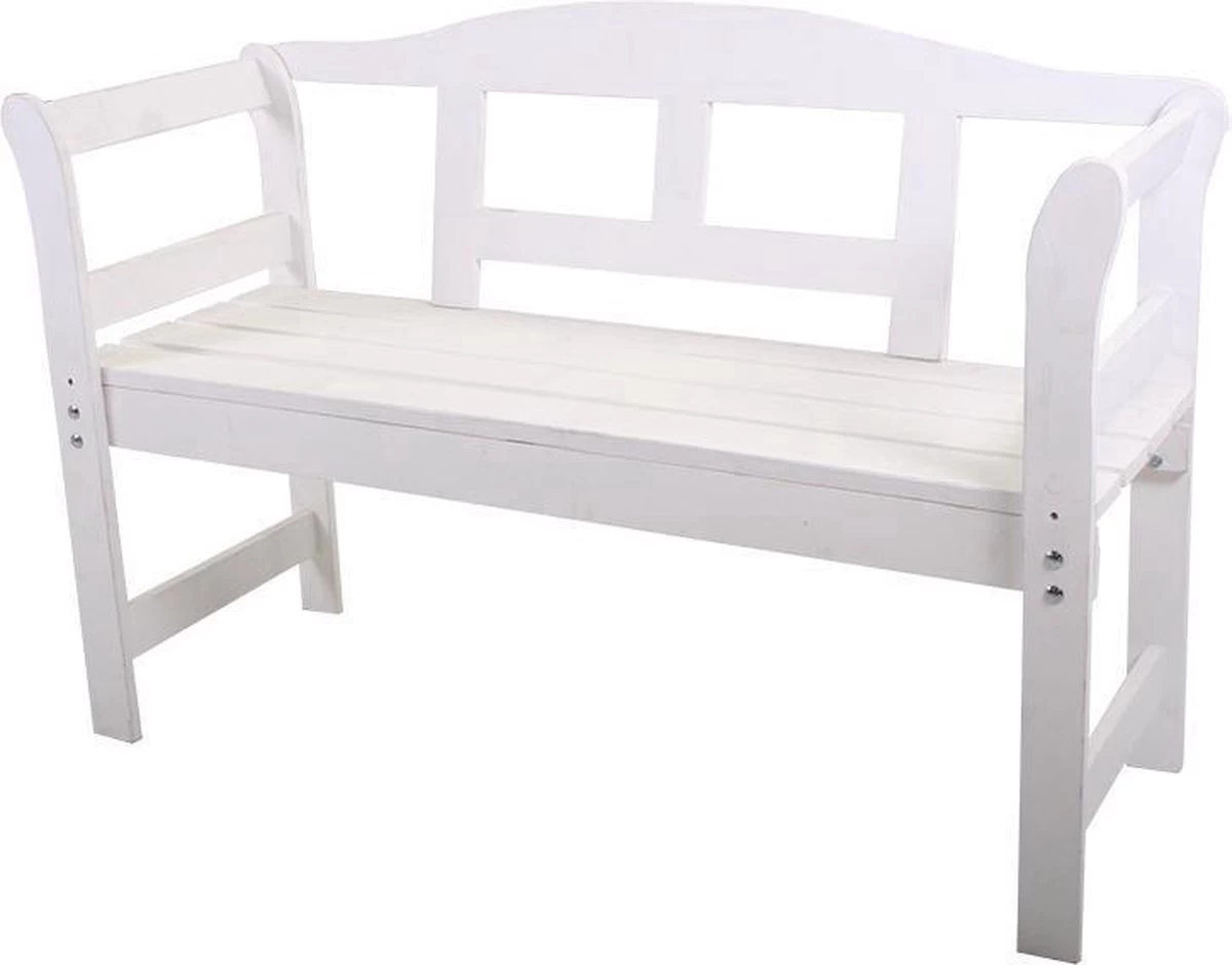 SenS-Line Friesen Tuinbank - Hout - Wit - Afbeelding 19