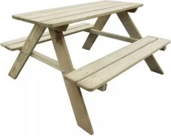 MaxxGarden Kinder Picknicktafel - 90x79x50cm - Hout