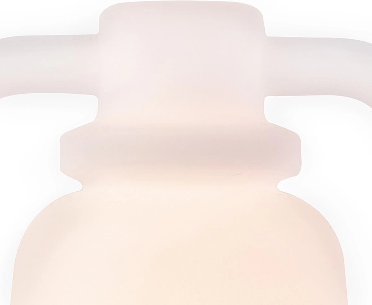 QAZQA Storm - Moderne LED Dimbare Staande Buitenlamp | Staande Lamp Voor Buiten Met Dimmer - 1 Lichts - H 300 Mm - Wit - Buitenverlichting - Afbeelding 16