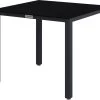 Casaria – Tuintafel – Aluminium – 90x90x75cm –Antraciet
