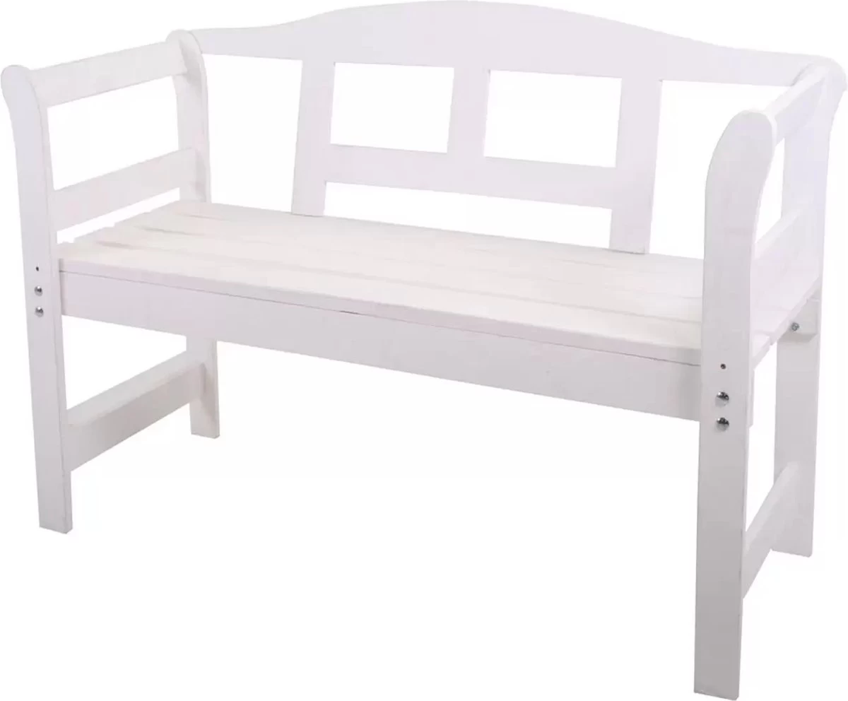 SenS-Line Friesen Tuinbank - Hout - Wit - Afbeelding 15