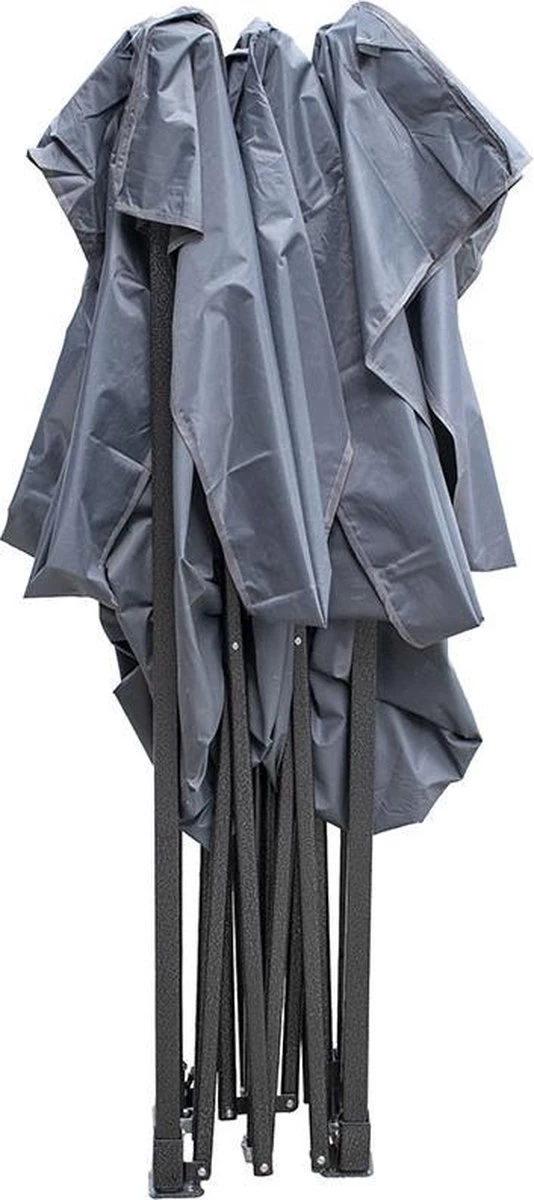 Garden Royal Easy Up Partytent 3x3 Donker Grijs - Afbeelding 6