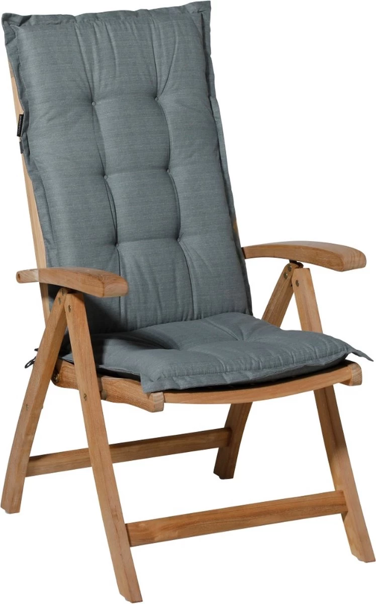 Madison Tuinkussen Hoog Basic 123x50 Cm - Grijs - Afbeelding 5