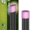 Calex Smart Outdoor LED Buitenlamp - Slimme Grondspot - Sokkellamp RGB En Warm Wit Licht- 4W - Zwart