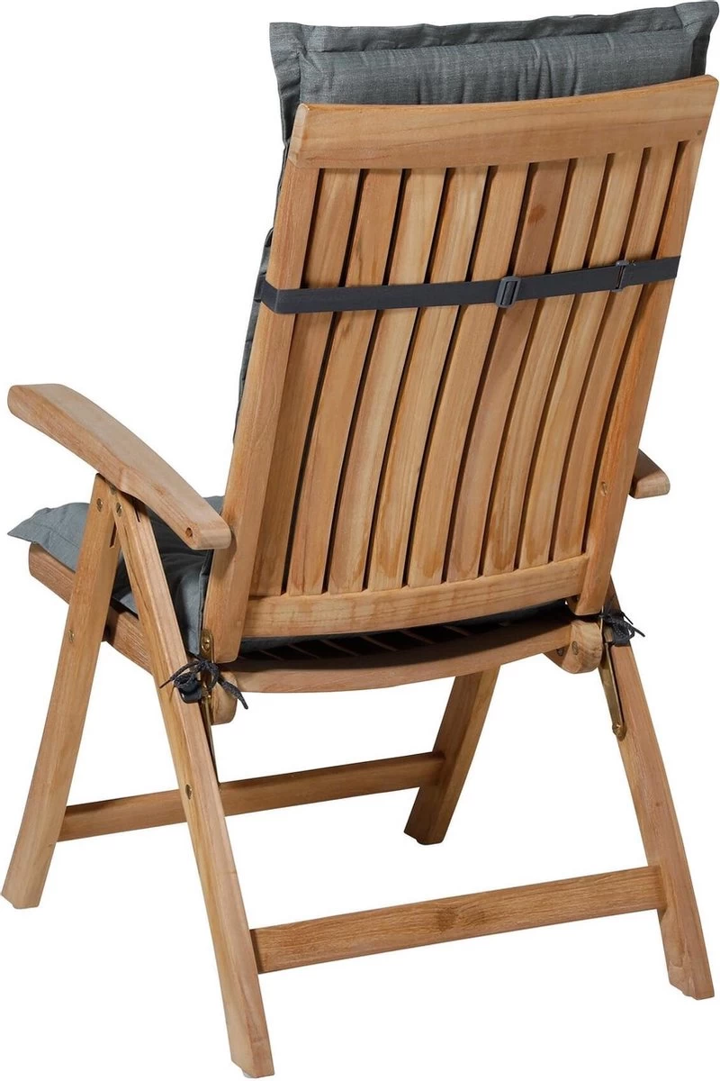 Madison Tuinkussen Hoog Basic 123x50 Cm - Grijs - Afbeelding 4