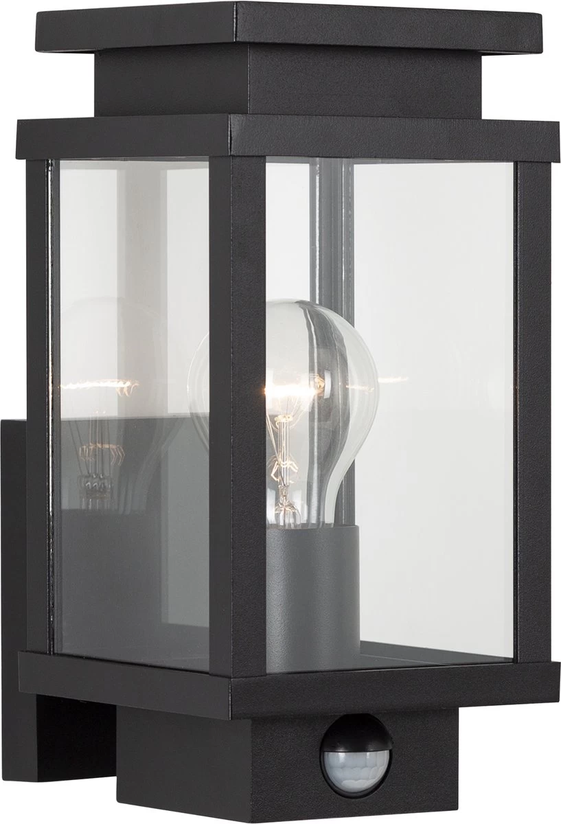 Buitenlamp Met Bewegingssensor Boston Wandlamp Zwart - Afbeelding 6