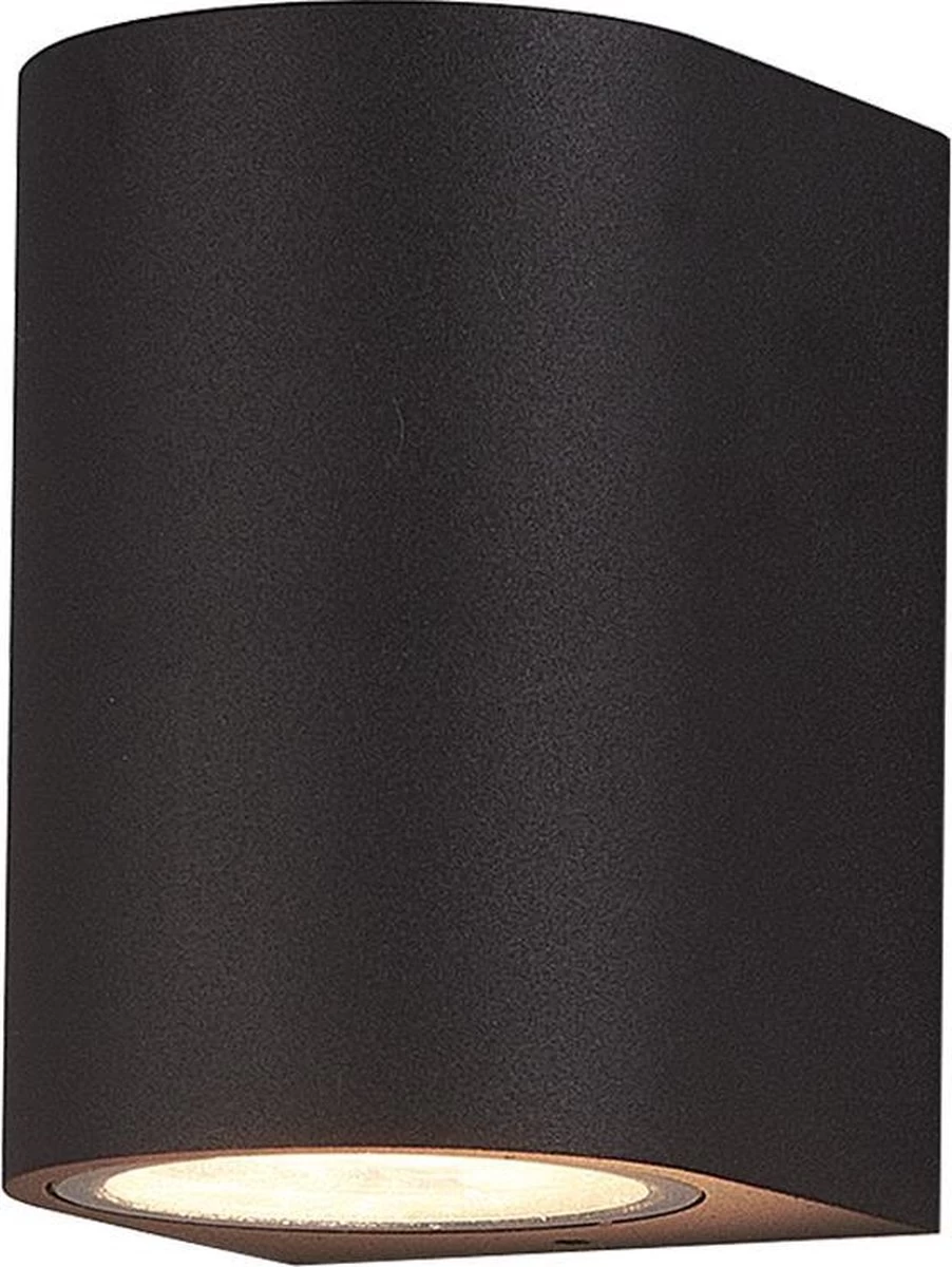 Hoftronic Smart Alvin - Smart LED Wandlamp - WiFi + Bluetooth - Downlight - GU10 5,5 Watt 400lm - RGBWW 16,5 Miljoen Kleuren - Slimme Muurlamp - Geschikt Als Binnen En Buiten Wandlamp - 3 Jaar Garantie - Afbeelding 4