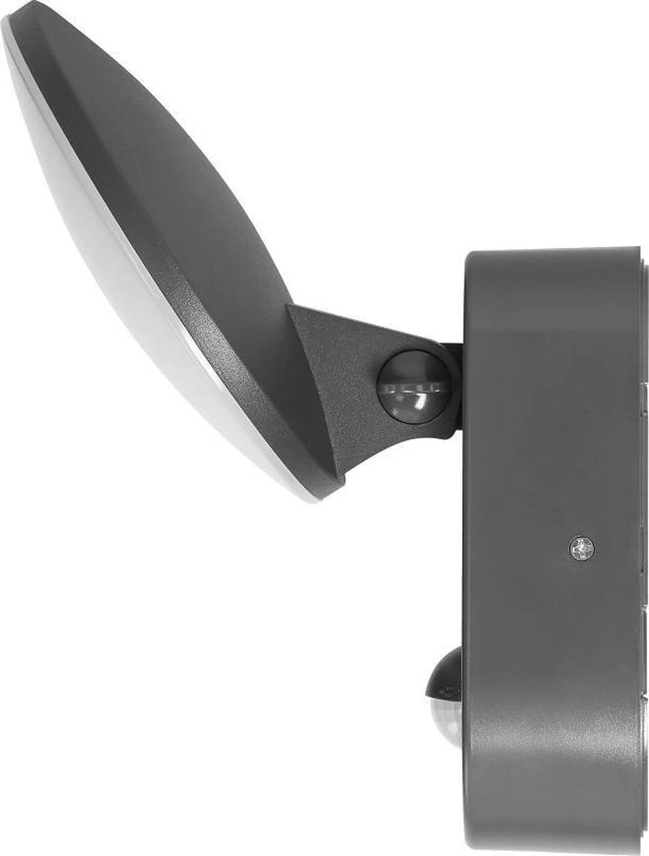 Adviti RIOLIT LED Outdoor Wandlamp Met Bewegingssensor - Antraciet - IP65 - Ik10 - 4000K - 1100lm - 15 Watt - 3 Jaar Garantie! - Afbeelding 8