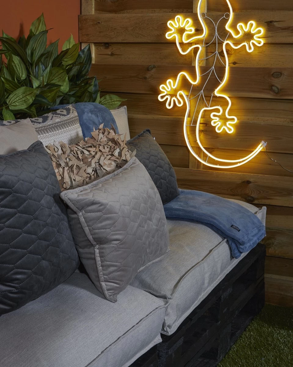 In The Mood Collection Mick Palletkussens - L120 X B80/40 X H12 Cm - Beige - Afbeelding 4