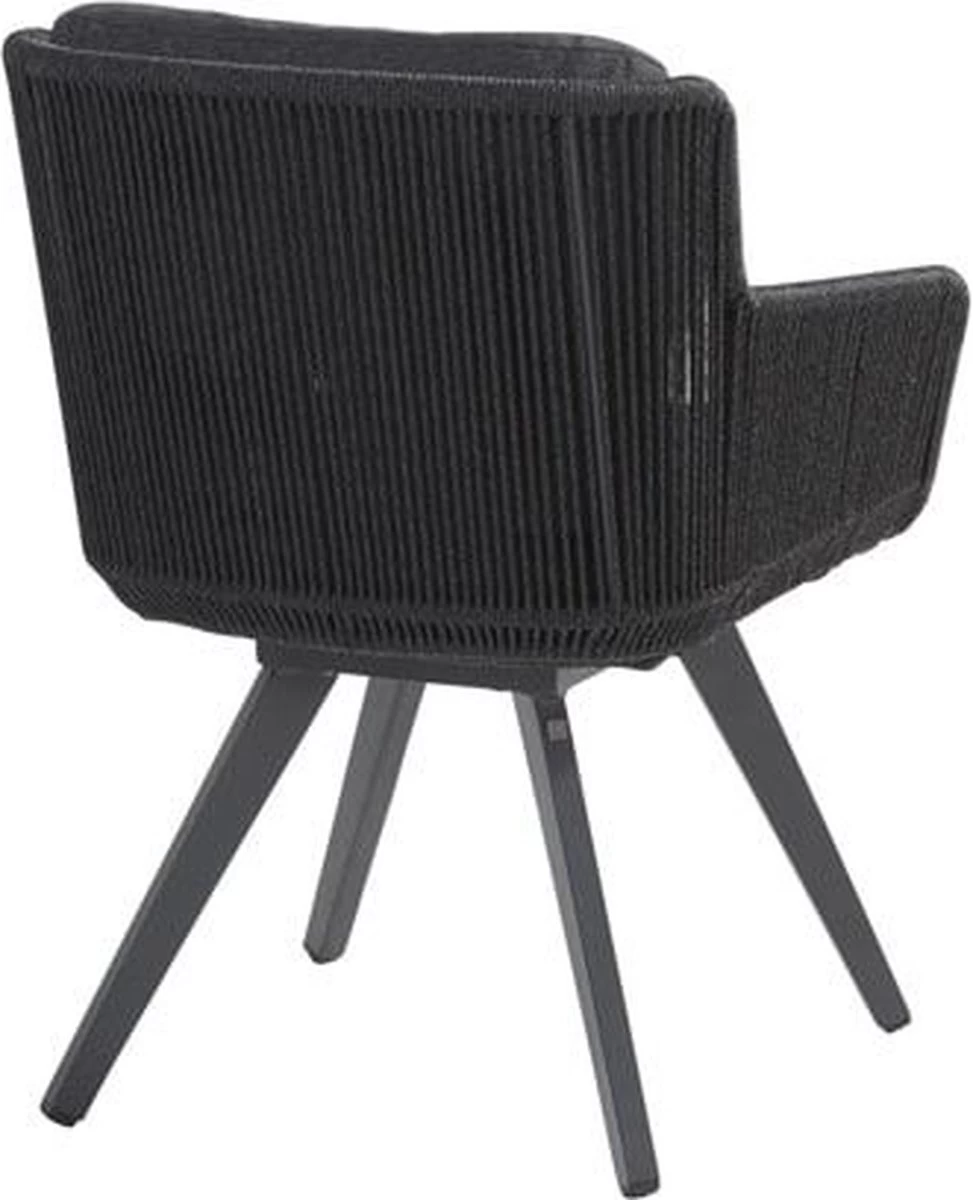 4 Seasons Outdoor 4SO Armstoel Flores Anthracite - 1 Stuk - Afbeelding 5